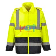 Куртка сигнальная контрастная влагозащитная PORTWEST H443 желтая