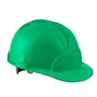 Каска защитная ЛИДЕР строительная зеленая